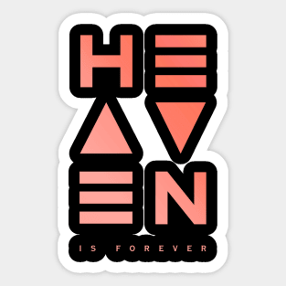 Heaven Sticker